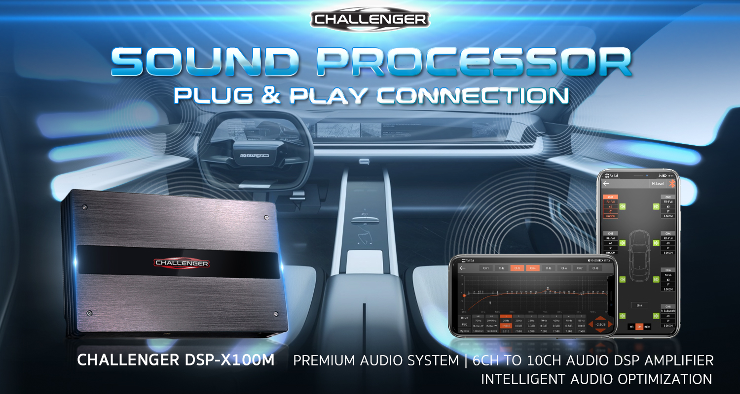 Challenger DSP-X100M
Digital Signal Processor